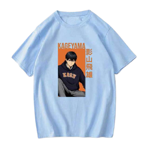 Tobio HS0911 Light Blue / XS Official HAIKYU SHOP Merch T-Shirt