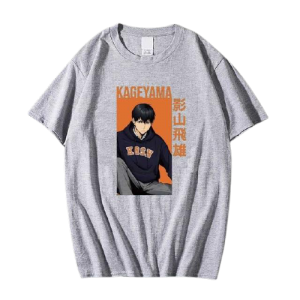 Tobio HS0911 Gray / XS Official HAIKYU SHOP Merch T-Shirt