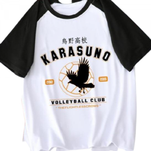 Karasuno HS0911 XS Official Bicolor Tshirt HAIKYU SHOP Merch