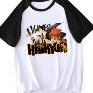Tshirt Bicolour Haikyu Logo HS0911 XS Official HAIKYU SHOP Merch