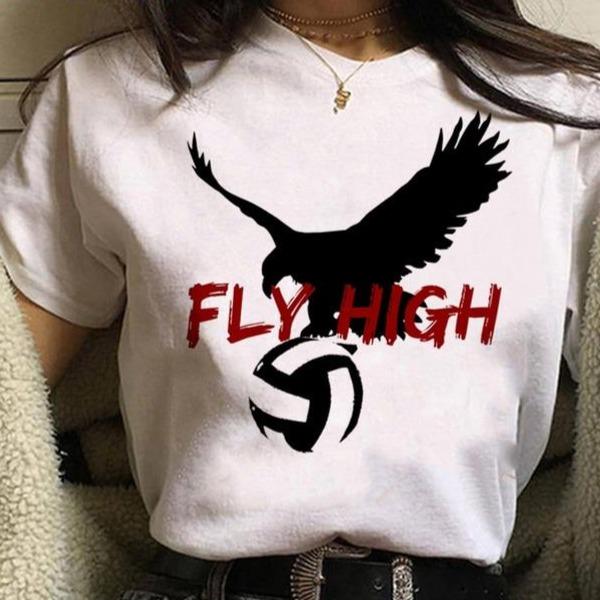 Tshirt Haikyuu Fly High HS0911 2 / S Official HAIKYU SHOP Merch