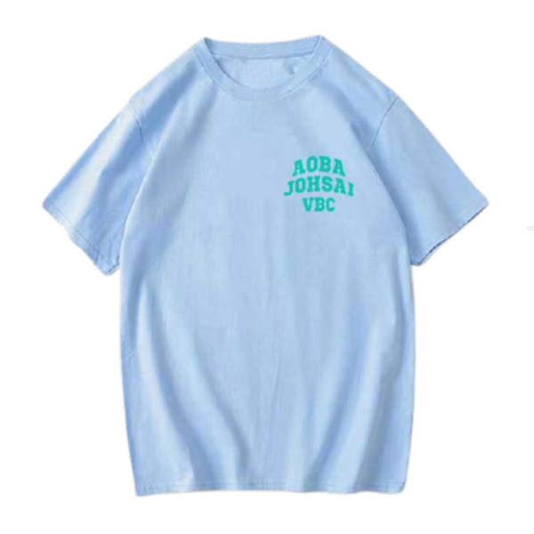 Tshirt Aoba Johsai HS0911 Sky Blue / S Official HAIKYU SHOP Merch