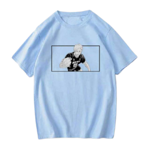 T-Shirt Miya Atsumu HS0911 Light Blue / S Official HAIKYU SHOP Merch