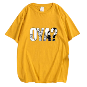 Haikyu OYA HS0911 T-Shirt Yellow / S Official HAIKYU SHOP Merch
