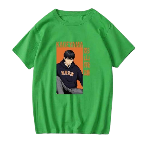 Tobio HS0911 Green / XS Official HAIKYU SHOP Merch T-Shirt
